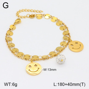 2B4004459bbml-350  Stainless Steel Bracelet