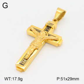 2P2003977bbov-239  Stainless Steel Pendant