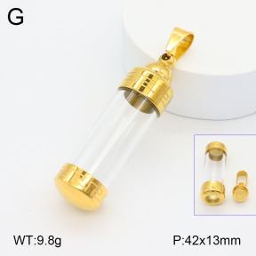 2P2003986bbov-239  Stainless Steel Pendant