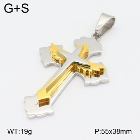 2P2003994bbml-239  Stainless Steel Pendant