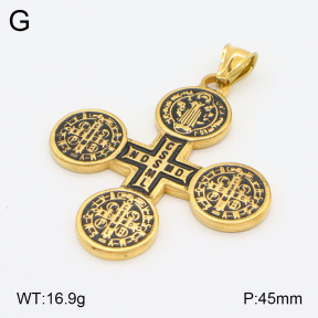 2P2003997bbov-239  Stainless Steel Pendant
