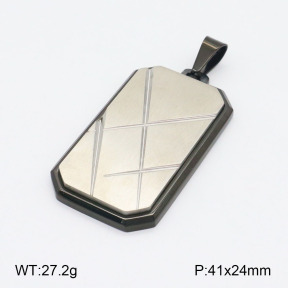 2P2003998bbov-239  Stainless Steel Pendant