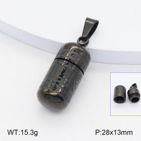 2P2004016bbov-239  Stainless Steel Pendant