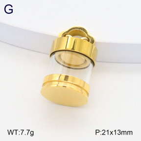 2P2004019bbov-239  Stainless Steel Pendant