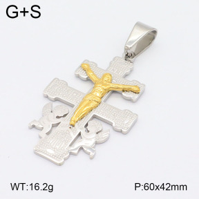 2P2004052bbml-239  Stainless Steel Pendant