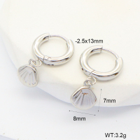 6E2007017vbpb-908  316 Pin PVD  Stainless Steel Earrings