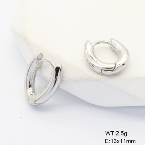 6E2007052bbok-G034  316 SS PVD,Handmade Polished  Stainless Steel Earrings