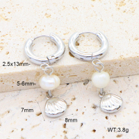 6E3002652vhha-908  316 Pin PVD  Stainless Steel Earrings