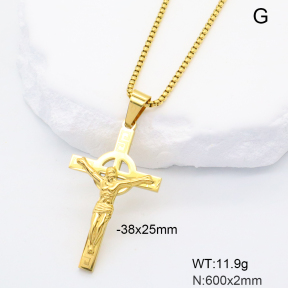 6N2004961bbov-363  Stainless Steel Necklace