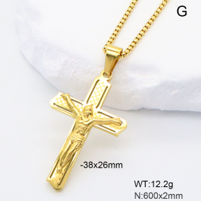 6N2004965bbov-363  Stainless Steel Necklace