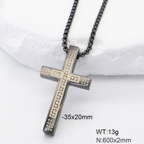 6N2004970bbml-363  Stainless Steel Necklace