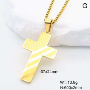6N2004971vbmb-363  Stainless Steel Necklace