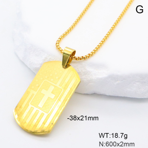 6N2004974vbmb-363  Stainless Steel Necklace