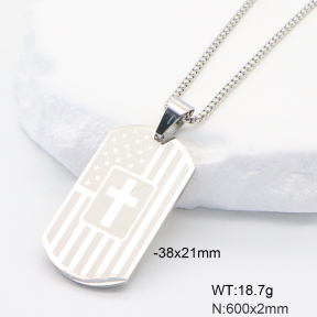 6N2004975ablb-363  Stainless Steel Necklace