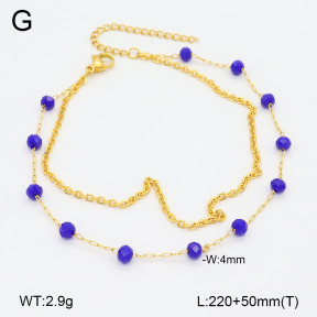 2A9001557ablb-418  Stainless Steel Anklets
