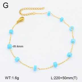 2A9001580ablb-418  Stainless Steel Anklets