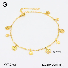 2A9001589ablb-418  Stainless Steel Anklets