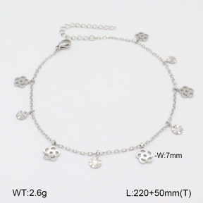 2A9001590aakl-418  Stainless Steel Anklets