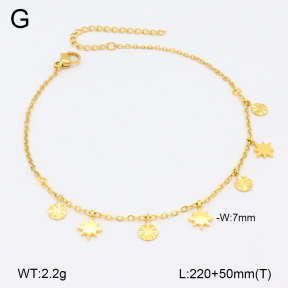 2A9001599ablb-418  Stainless Steel Anklets
