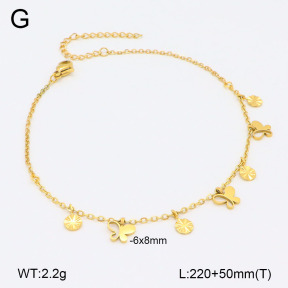 2A9001601ablb-418  Stainless Steel Anklets