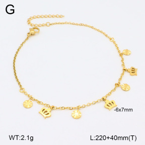 2A9001602ablb-418  Stainless Steel Anklets
