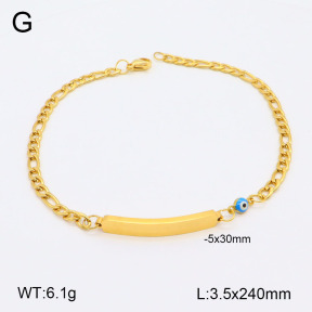 2A9001606aajl-704  Stainless Steel Anklets
