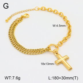 2B2003779ablb-704  Stainless Steel Bracelet