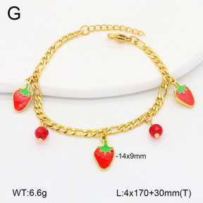 2B3003683bbov-418  Stainless Steel Bracelet