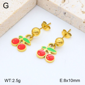 2E3003235aakl-418  Stainless Steel Earrings