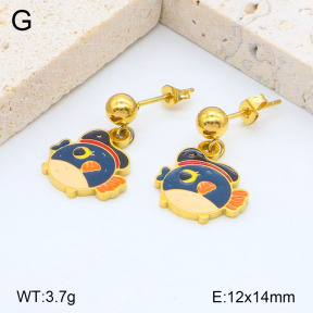 2E3003239aakl-418  Stainless Steel Earrings