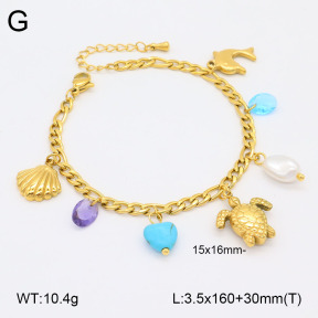 2B3003736bhva-669  Stainless Steel Bracelet