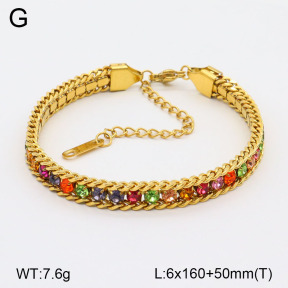 2B4004481bhbl-311  Stainless Steel Bracelet
