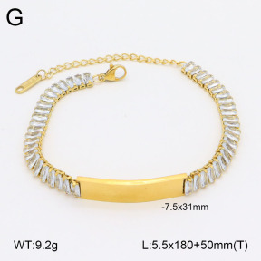 2B4004501bbov-434  Stainless Steel Bracelet