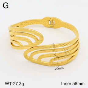 2BA201875vhll-311  Stainless Steel Bangle