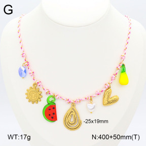 2N3002375bhjl-669  Stainless Steel Necklace