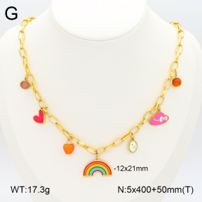 2N3002390bhjl-669  Stainless Steel Necklace