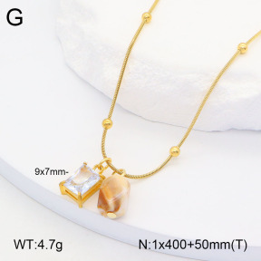 2N4003753bbml-434  Stainless Steel Necklace