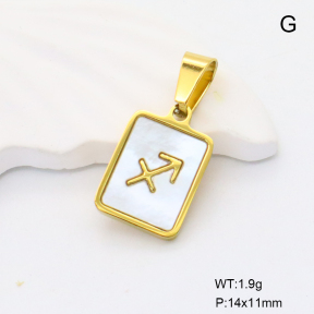 6P3000323avja-675  Stainless Steel Pendant
