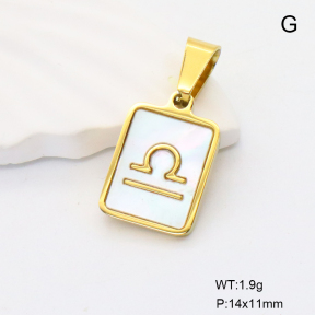 6P3000329avja-675  Stainless Steel Pendant