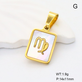 6P3000330avja-675  Stainless Steel Pendant
