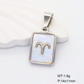 6P3000334vail-675  Stainless Steel Pendant