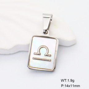 6P3000335vail-675  Stainless Steel Pendant