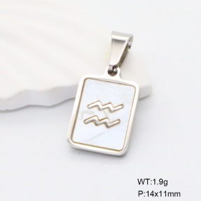 6P3000342vail-675  Stainless Steel Pendant