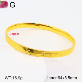 F2BA20146vhkb-J178  Fashion Copper Bangle