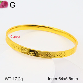 F2BA20147vhkb-J178  Fashion Copper Bangle