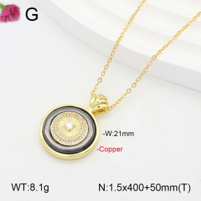 F2N401137bhia-J31  Fashion Copper Necklace