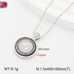 F2N401139bhia-J31  Fashion Copper Necklace