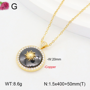 F2N401140vhha-J31  Fashion Copper Necklace