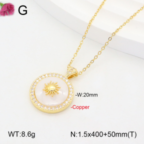 F2N401143vhha-J31  Fashion Copper Necklace