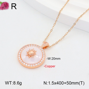 F2N401144vhha-J31  Fashion Copper Necklace
